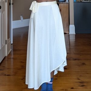 Vintage Tulip Wrap Skirt: 1970s & Maxi